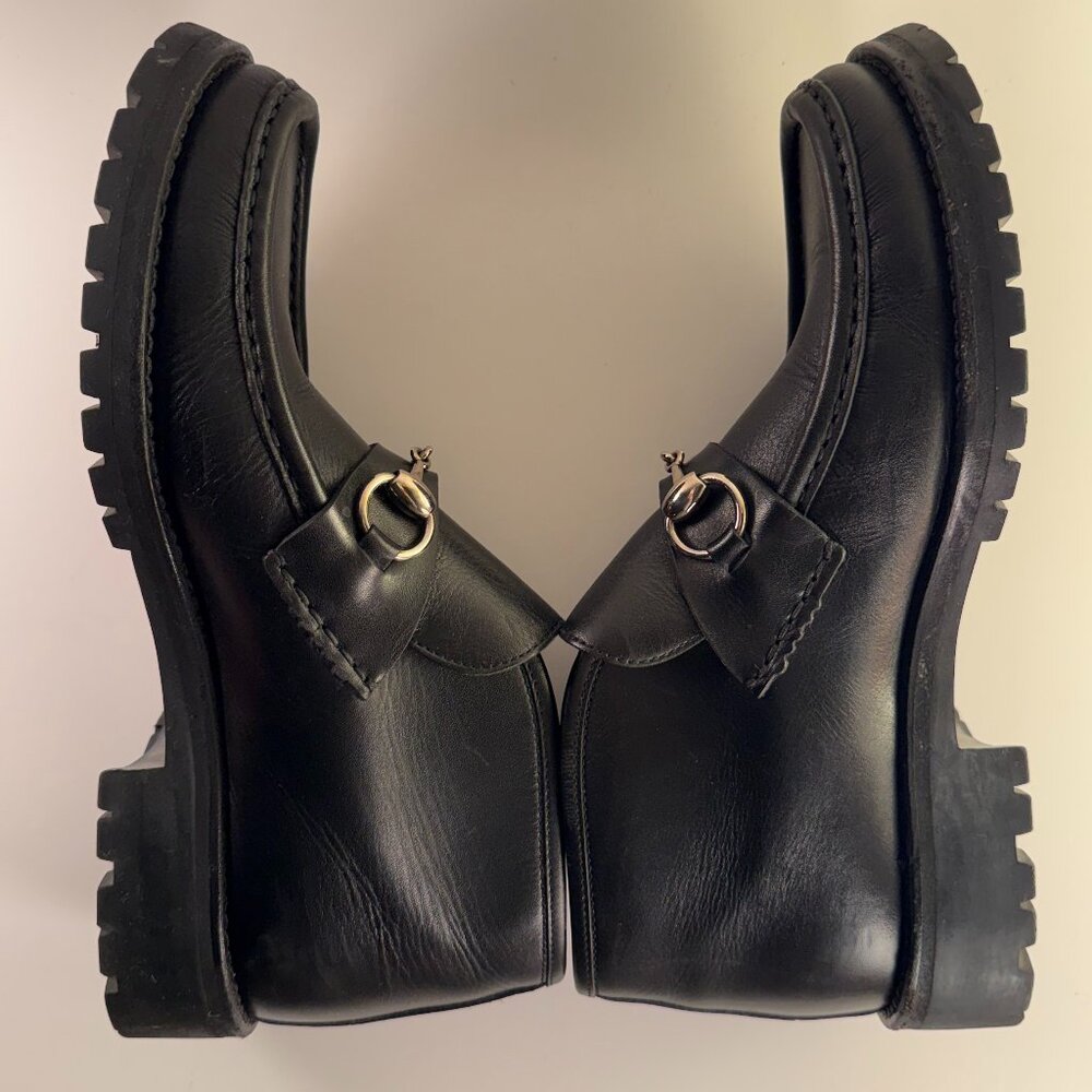 Hightop Gucci Sylke Horsebit Chukka Loafer